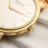 Patek Philippe Calatrava 5120J 18K Yellow Gold Second Hand Watch Collectors 5