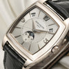 Patek Philippe Calendario 18K White Gold Second Hand Watch Collectors 4