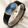 Patek Philippe Ellipse 18K Yellow Gold Diamond Bezel Dial Second Hand Watch Collectors 3