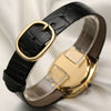 Patek Philippe Ellipse 18K Yellow Gold Diamond Bezel Dial Second Hand Watch Collectors 6