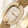 Patek Philippe Ellipse 18K Yellow Gold Diamond Bezel Second Hand Watch Collectors 4