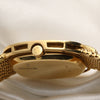 Patek Philippe Ellipse 18K Yellow Gold Diamond Bezel Second Hand Watch Collectors 6