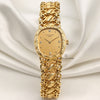 Patek Philippe Ellipse 18K Yellow Gold Diamond Dial Second Hand Watch Collectors 1