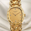 Patek Philippe Ellipse 18K Yellow Gold Diamond Dial Second Hand Watch Collectors 2