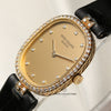 Patek Philippe Ellipse 18K Yellow Gold Diamonds Second Hand Watch Collectors 4