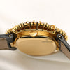 Patek Philippe Ellipse 18K Yellow Gold Onyx Dial Double Row Diamond Bezel Second Hand Watch Collectors 7