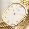 Patek Philippe Ellipse 3738 118 18K Yellow Gold Breguet Style Numbers Second Hand Watch Collectors 4