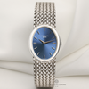 Patek Philippe Ellipse 4225 001 18K White Gold Blue Dial Second Hand Watch Collectors 1