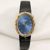 Patek Philippe Ellipse 4286 18K Yellow Gold Blue Dial Diamond Bezel Second Hand Watch Collectors 1