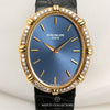 Patek Philippe Ellipse 4286 18K Yellow Gold Blue Dial Diamond Bezel Second Hand Watch Collectors 2