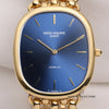 Patek-Philippe-Ellipse-Gubelin-Blue-Dial-18K-Yellow-Gold-Second-Hand-Watch-Collectors-2