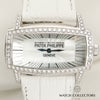 Patek Philippe Gemma 18K White Gold Diamond Second Hand Watch Collectors 2