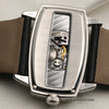 Patek Philippe Gemma 18K White Gold MOP Diamond Bezel Second Hand Watch Collectors 8