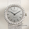 Patek Philippe Lady 18K White Gold Diamond Bezel Second Hand Watch Collectors 2
