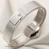 Patek Philippe Lady 18K White Gold Diamond Bezel Second Hand Watch Collectors 8