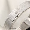 Patek Philippe Lady 18K White Gold Diamond Bezel Second Hand Watch Collectors 9