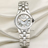 Patek Philippe Lady 18K White Gold Second Hand Watch Collectors 1