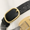 Patek Philippe Lady 4312 Onyx Dial Diamond Bezel 18k Yellow Gold Second Hand Watch Collectors 6