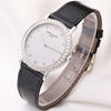 Patek Philippe Lady Calatrava 5006G 18K White Gold Diamond Second Hand Watch Collectors 3