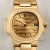 Patek Philippe Lady Nautilus 18K Yellow Gold Second Hand Watch Collectors 2