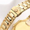 Patek Philippe Nautilus 3800 005 Diamond 18K Yellow Gold Second Hand Watch Collectors 10