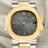 Patek Philippe Nautilus 3800 Steel & Gold Second Hand Watch Collectors 2