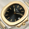 Patek Philippe Nautilus 3800 Steel & Gold Second Hand Watch Collectors 4