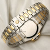 Patek Philippe Nautilus 3800 Steel & Gold Second Hand Watch Collectors 7