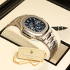 Patek Philippe Nautilus 5740 1G-001 Perpetual Calendar 18K White Gold Second Hand Watch Collectors 14