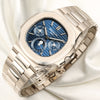 Patek Philippe Nautilus 5740 1G-001 Perpetual Calendar 18K White Gold Second Hand Watch Collectors 4