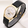 Patek Philippe Perpetual Calendar 3940J 18K Yellow Gold Second Hand Watch Collectors 3