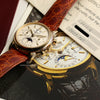 Patek Philippe Perpetual Calendar 3971 18K Yellow Gold Second Hand Watch Collectors 16