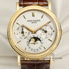 Patek Philippe Perpetual Calendar 5039 18K Yellow Gold Second Hand Watch Collectors 2