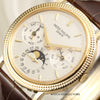 Patek Philippe Perpetual Calendar 5039 18K Yellow Gold Second Hand Watch Collectors 4