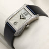 Patek Philippe Serata 18K White Gold Diamond Case Second Hand Watch Collectors 3