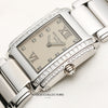 Patek Philippe Twenty-4 18K White Gold Princess Cut Diamond Second Hand Watch Collectors 4