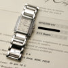 Patek Philippe Twenty-4 18K White Gold Princess Cut Diamond Second Hand Watch Collectors 9