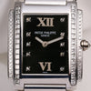 Patek Philippe Twenty-4 4910 20G Diamond Dial 18K White Gold Second Hand Watch Collectors 2