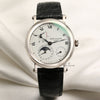 Patek Philippe White Gold Moonphase Calendar Ref 5054G-001 18K White Gold Second Hand Watch Collectors 1