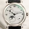 Patek Philippe White Gold Moonphase Calendar Ref 5054G-001 18K White Gold Second Hand Watch Collectors 2