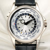 Patek Philippe World Time 18K White Gold Second Hand Watch Collectors 2