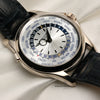 Patek Philippe World Time 18K White Gold Second Hand Watch Collectors 5