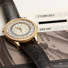 Patek Philippe World Time 7130R-001 18K Rose Gold Diamond Bezel Seond Hand Watch Collectors 12