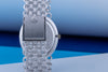 Patek Philippe Lady Ellipse | Blue Dial | Diamond Bezel | 18k White Gold | Woven Bracelet | Circa 1990s | 30mm