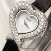 Piaget 18K White Gold Diamond Bezel MOP Dial Second Hand Watch Collectors 4