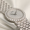 Piaget 18K White Gold Diamond Bezel Pave Second Hand Watch Collectors 5