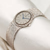 Piaget 18K White Gold Diamond Bezel Second Hand Watch Collectors 3