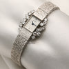 Piaget 18K White Gold Diamond Bezel Second Hand Watch Collectors 3