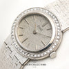 Piaget 18K White Gold Diamond Bezel Second Hand Watch Collectors 4