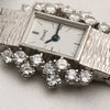 Piaget 18K White Gold Diamond Bezel Second Hand Watch Collectors 5